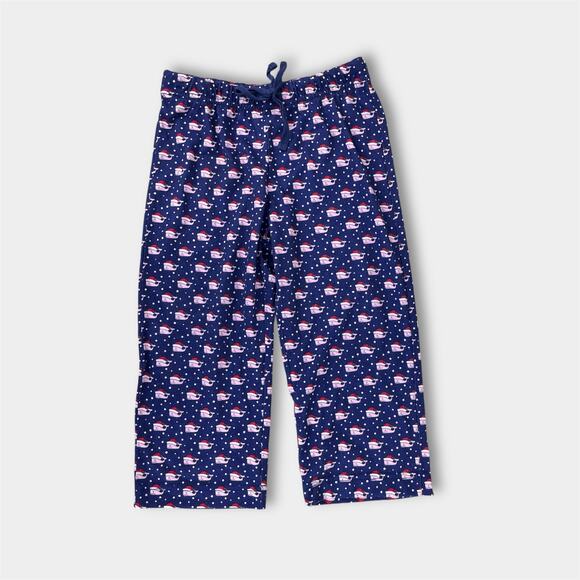 Vineyard Vines Knit Santa Whale Pajama Pants 2T/3T - Picture 1 of 6